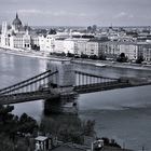 BUDAPEST - ein S/W-Blick über  ..