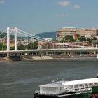 Budapest, Elisabeth Brücke und Burgpalast