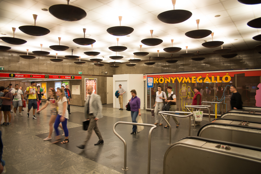 Budapest Földalatti - Station deák Ferenc tér