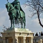 Budapest - Hl. Stefan in der Fischer-Bastei