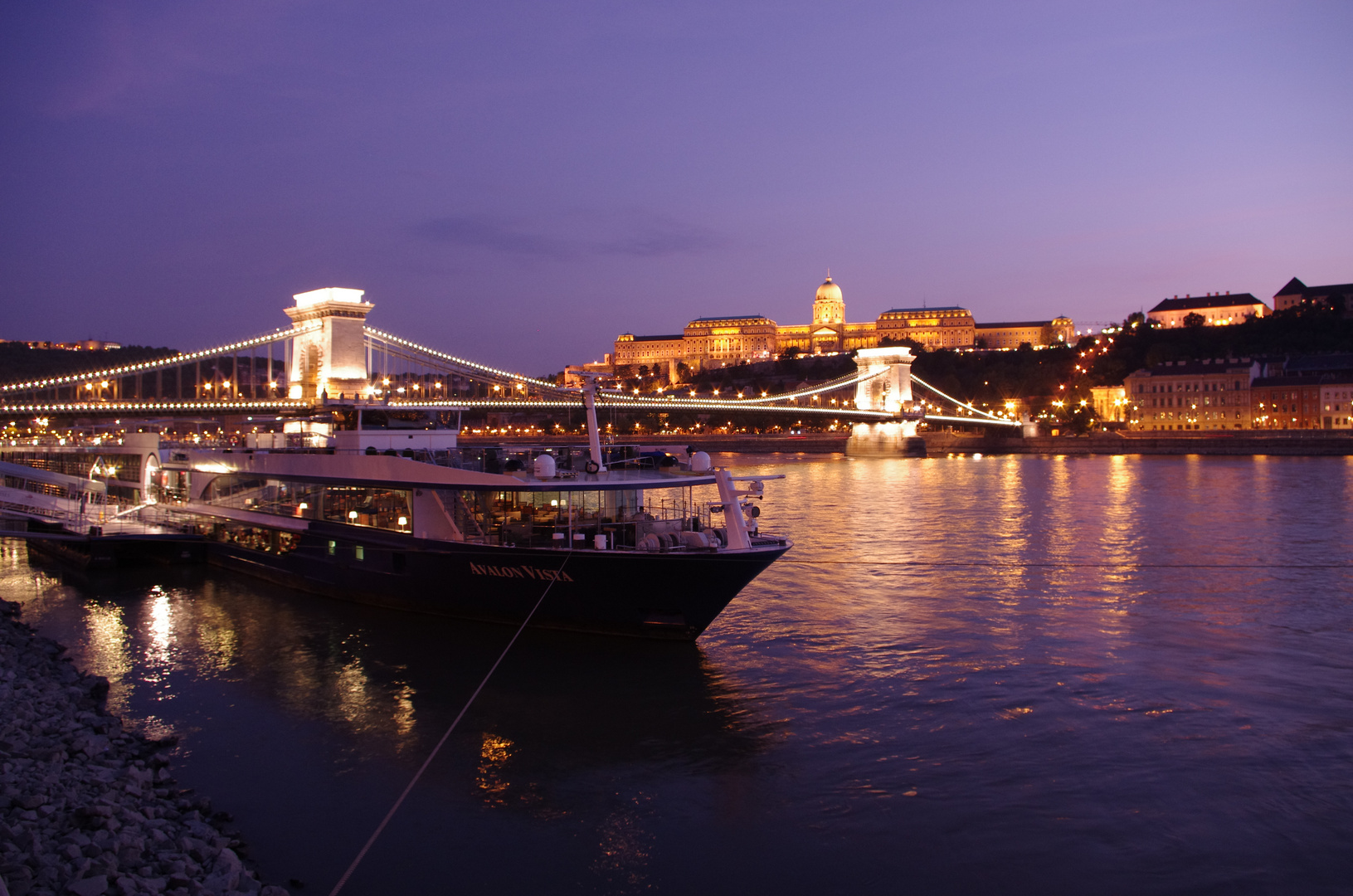 Budapest in der Nacht