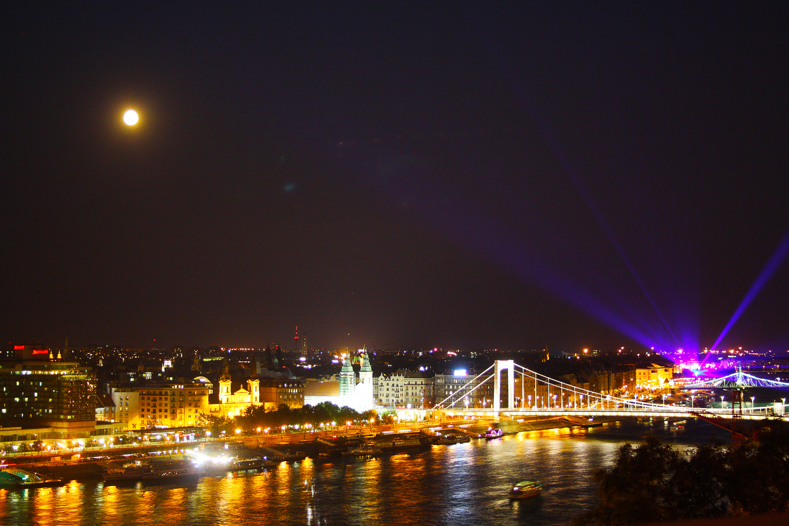 Budapest in the night