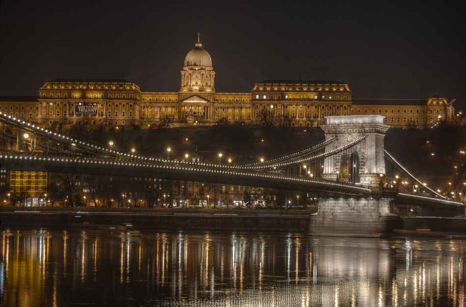 Budapest in the night