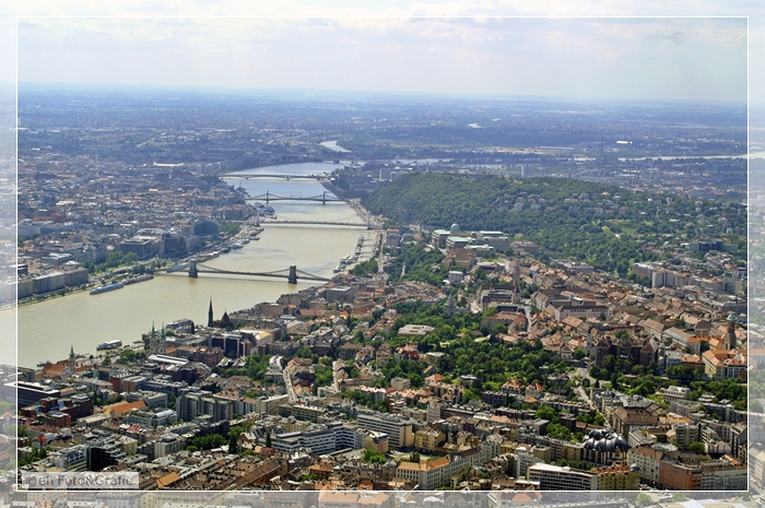 Budapest in Vogel Perspektive