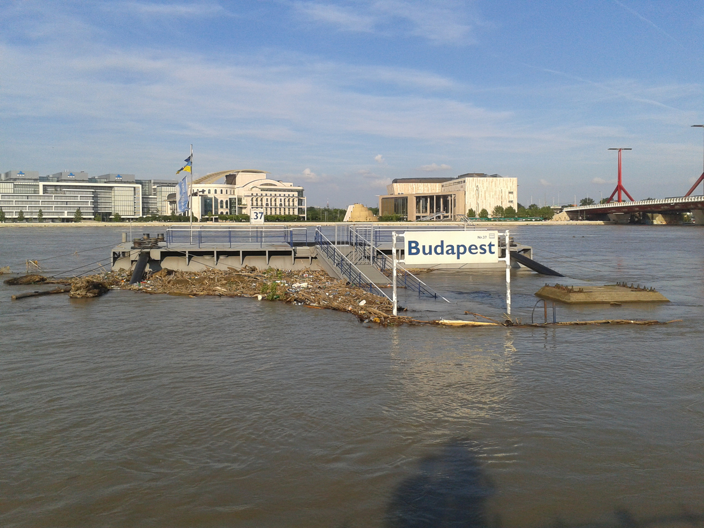 Budapest in water