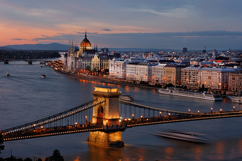 Budapest ist eine feine Stadt -