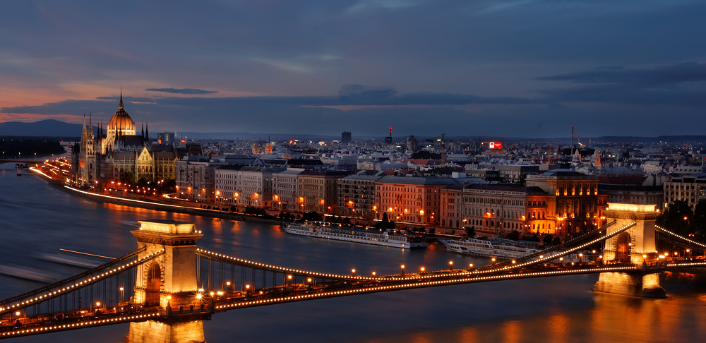 Budapest ist eine feine Stadt