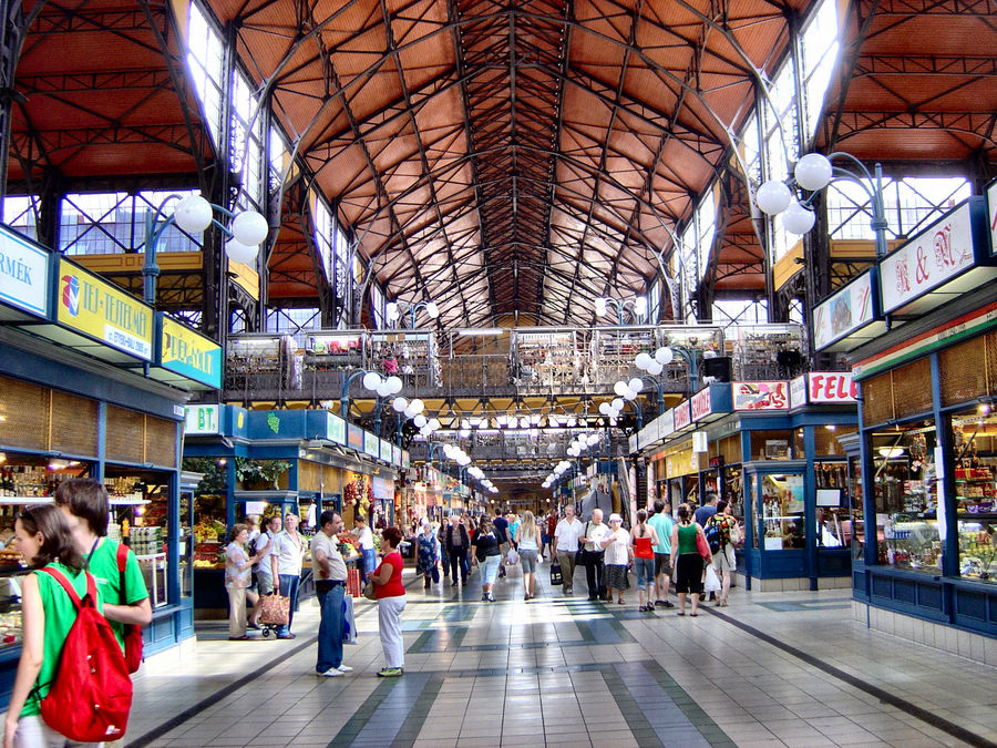 Budapest Markthalle...