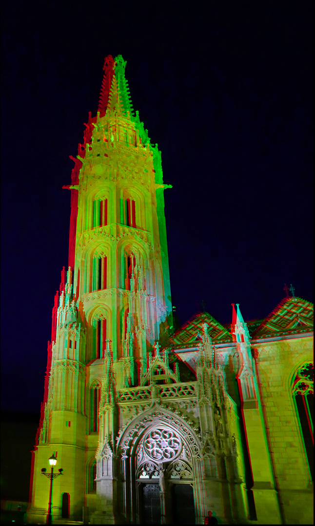 Budapest Matthiaskirche (3D-ANA-Cha)