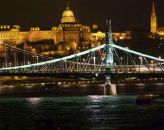 Budapest -Nachtpanorama