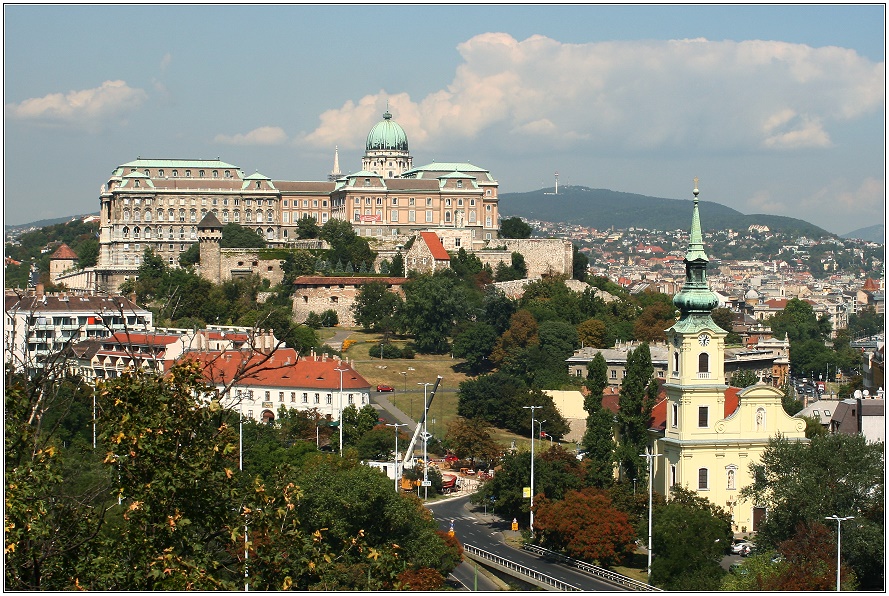 Budapest, Palast und St. Kathrina Kirche