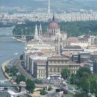 Budapest - Panorama with the hungarian Parlament