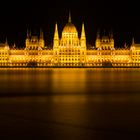 Budapest Parlament at Night (color)