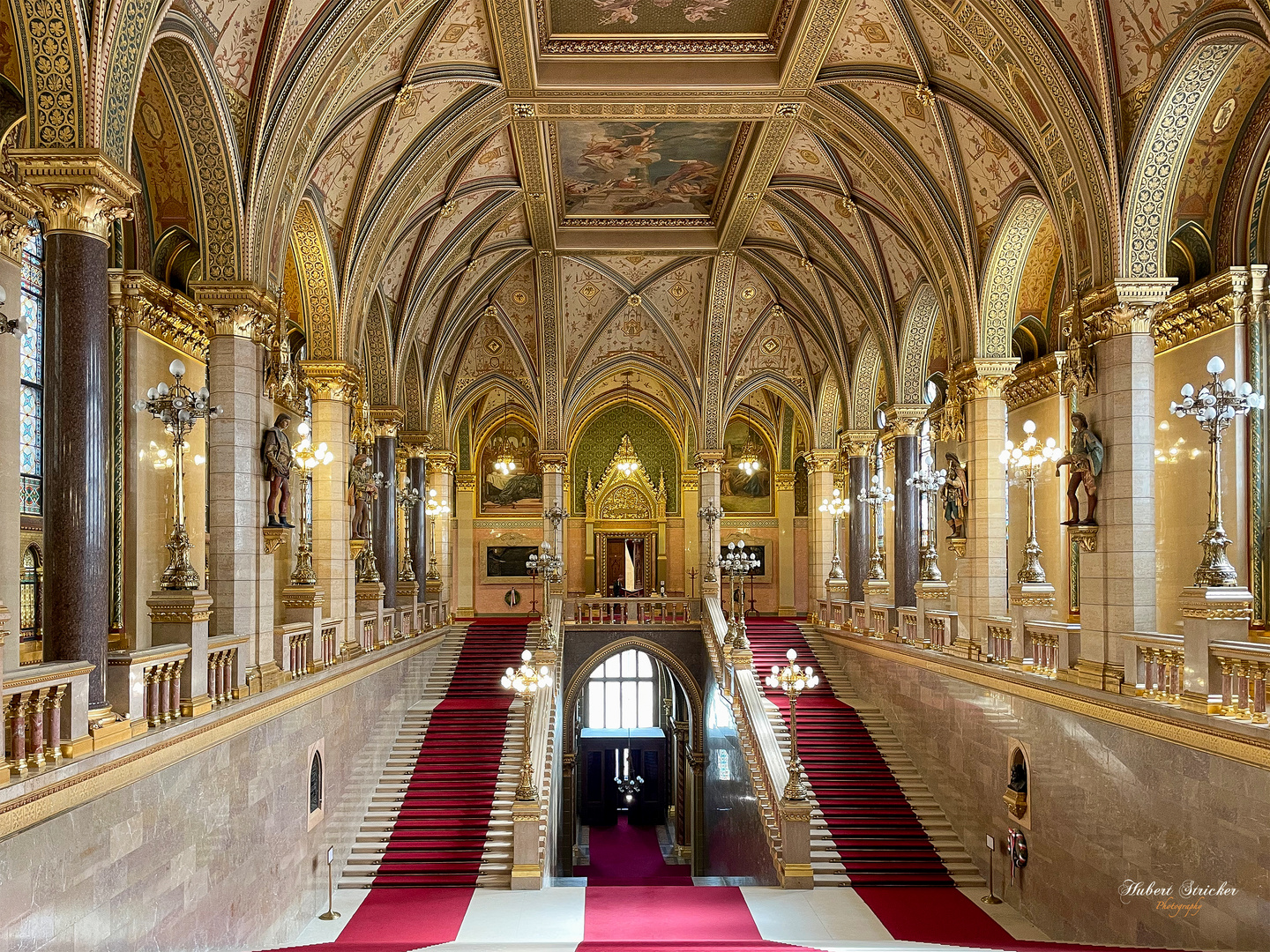 Budapest Parlament Prachtstiege