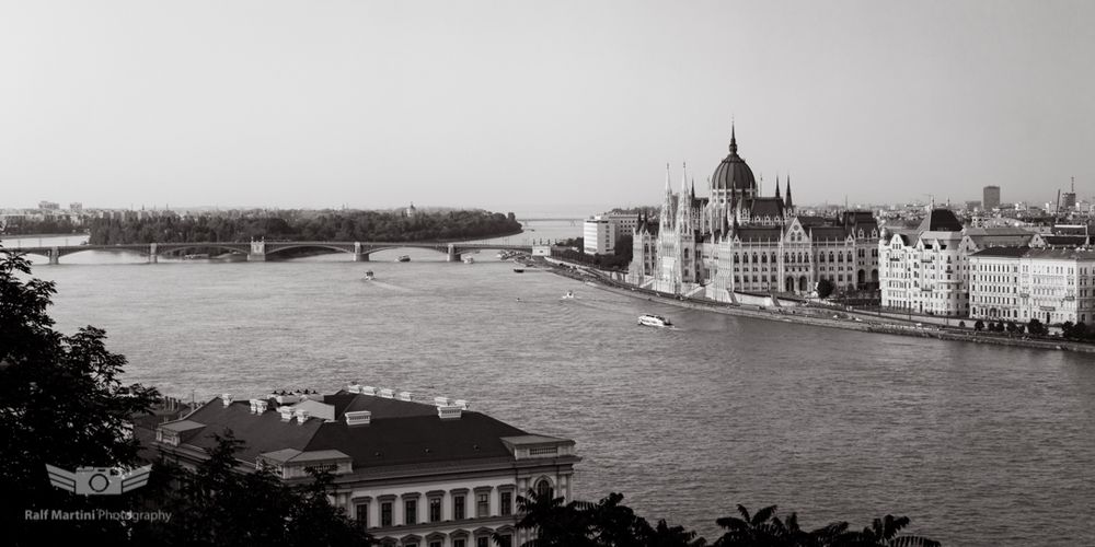 Budapest River Danube with Parlament