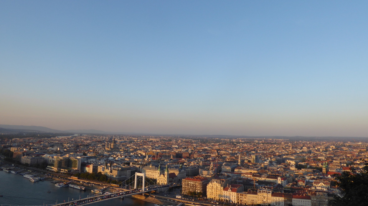 Budapest - Sonnenuntergang