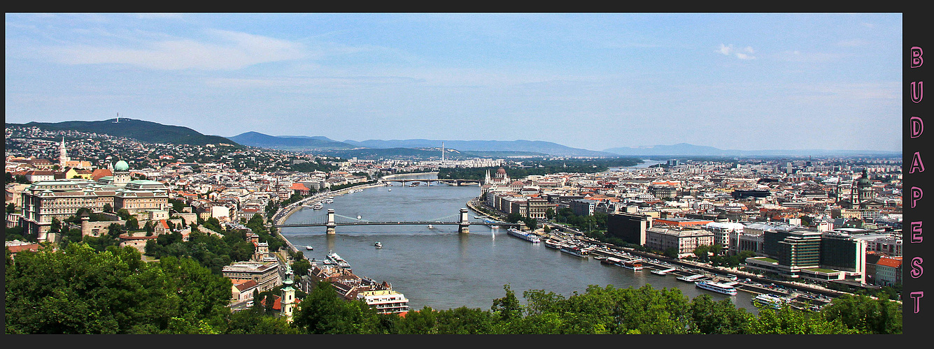 BUDAPEST UND DIE DONAU