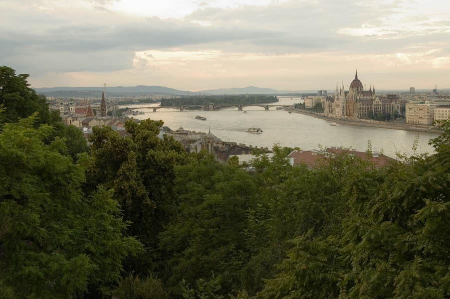 Budapest und Donauinsel