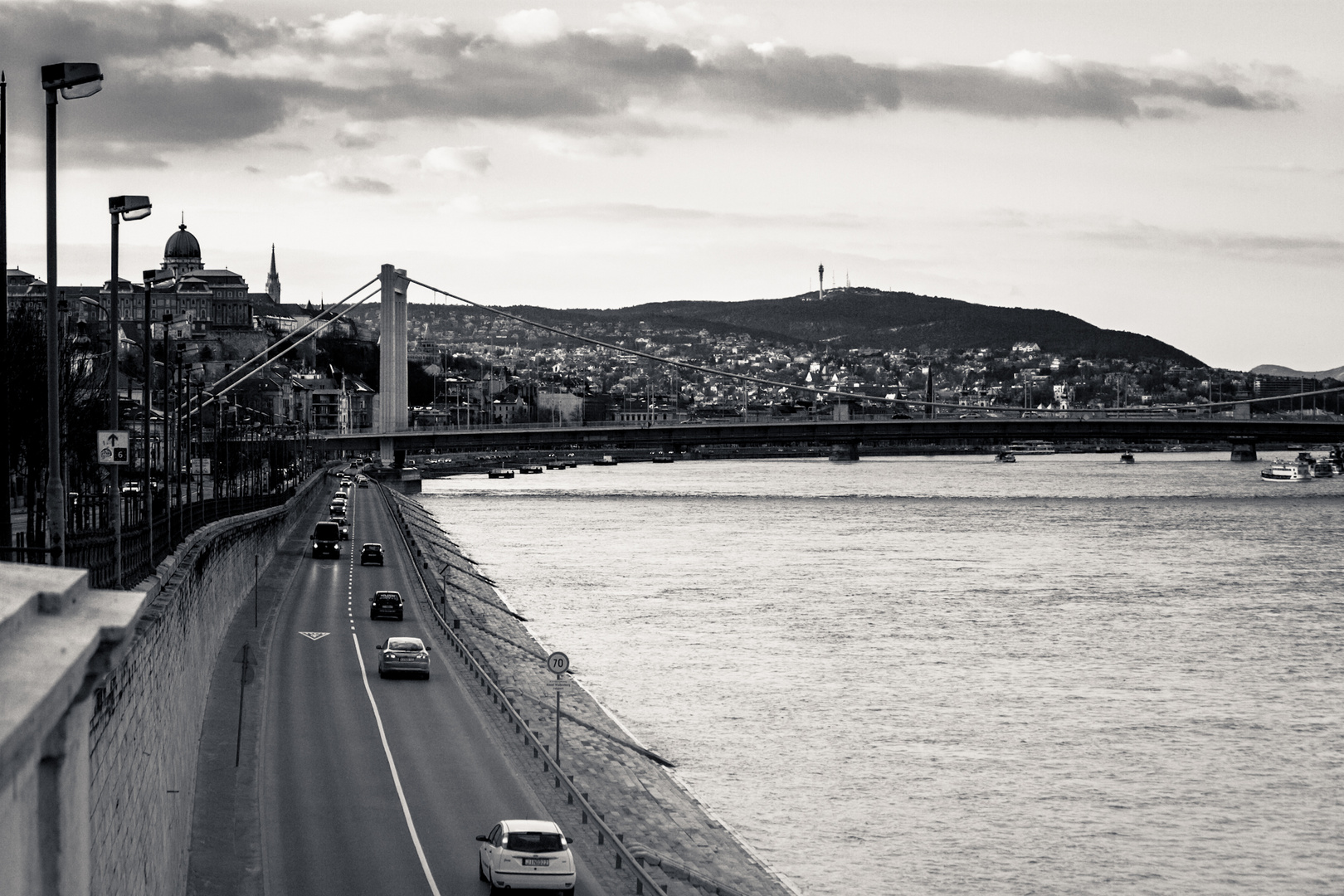 Budapest Verbindungsstraße