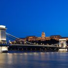 Budapester Kettenbrücke und Palast