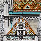 Budapester Matthias-Kirche mit den Zsolnay-Kacheln