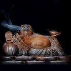 Budda raucht