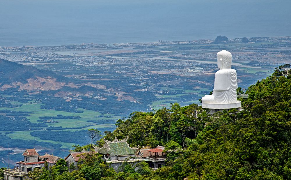 Budda von Ba Na - Die Rückseite