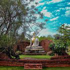 Buddha altar in Mueang Boran