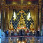 Buddha altar in Wat Neiramit Wipassana