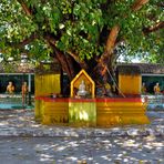 Buddha galerie Wat Thai Watthanaram in Mae Sot