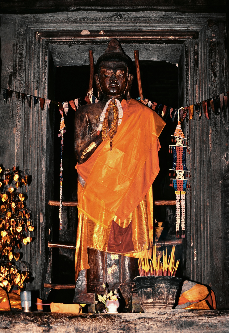 Buddha-Heiligtum in Angkor Wat