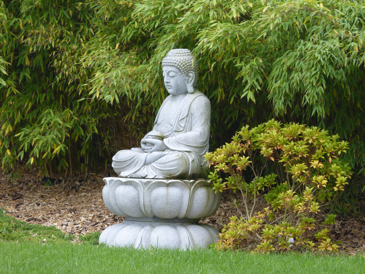 Buddha im Garten