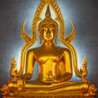 Buddha im Marmortempel in Bangkok