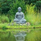 Buddha im Nepal-Himalaya-Pavillon