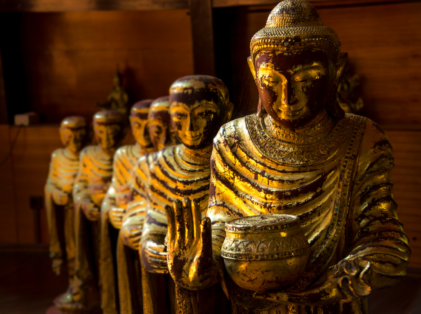 Buddha im Nepal Tempel 2