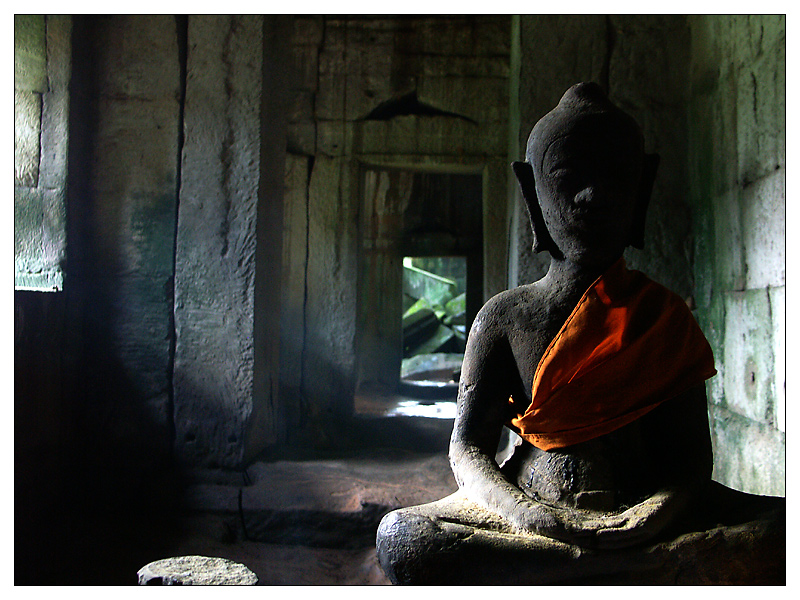 Buddha im Ta Prohm - Siem Reap, Kambodscha