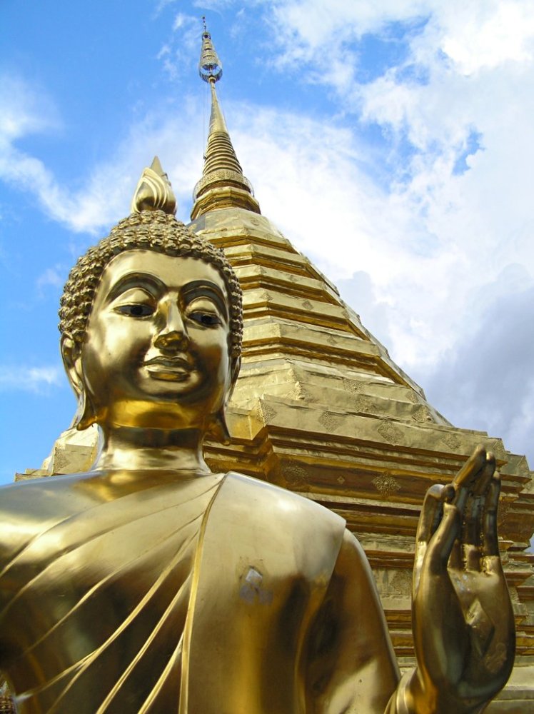 Buddha im Wat Doi Suthep