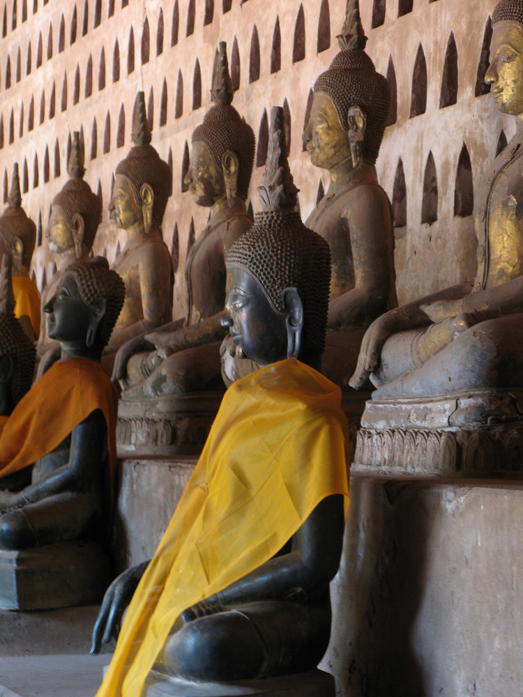 Buddha im Wat Si Saket (Vientiane)