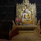 . . . buddha in bagaya monastery . . .