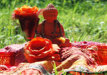 Buddha in meinem Garten