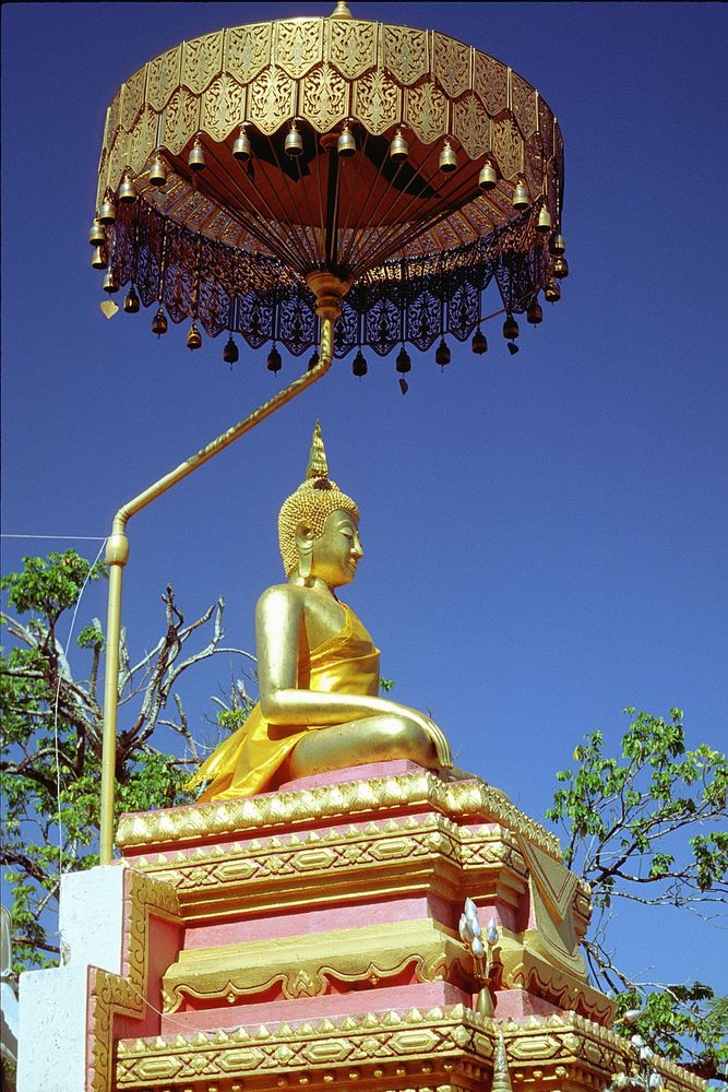 Buddha in the yard of That Phanom