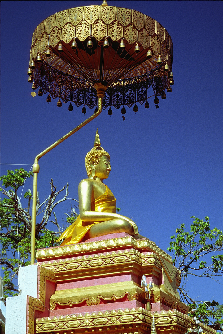 Buddha in the yard of That Phanom