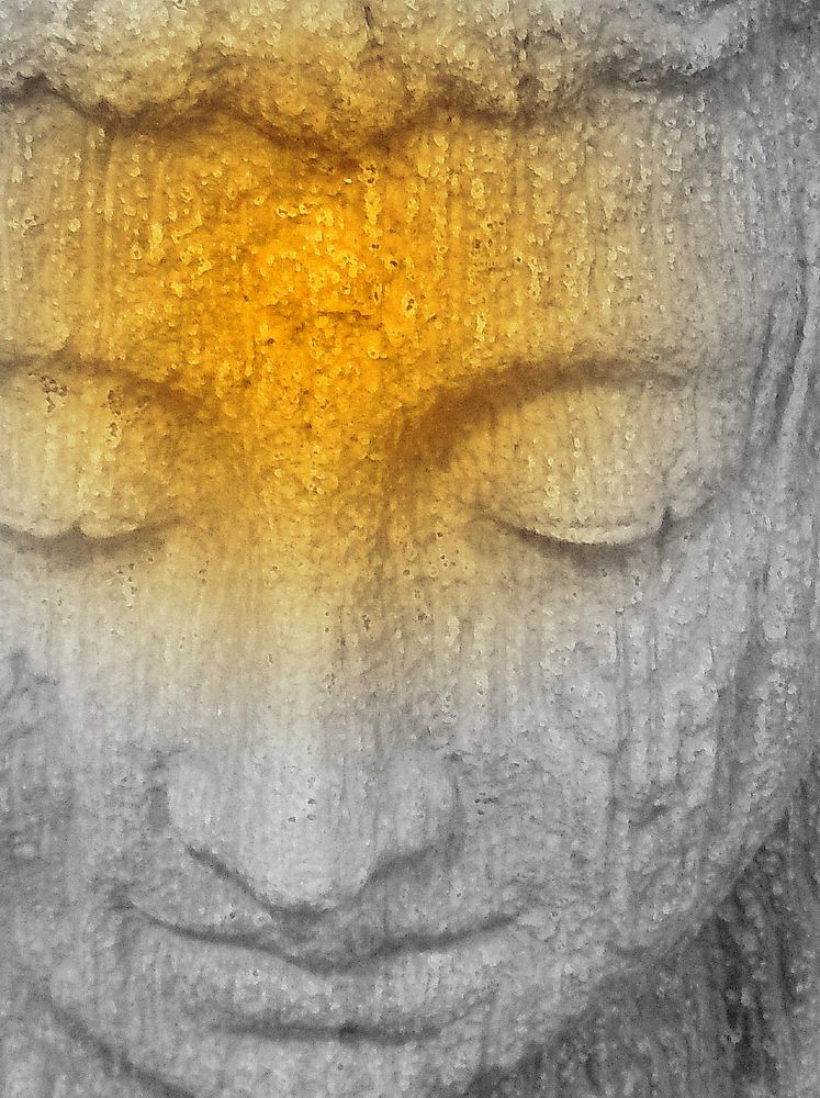 Buddha mit Schein