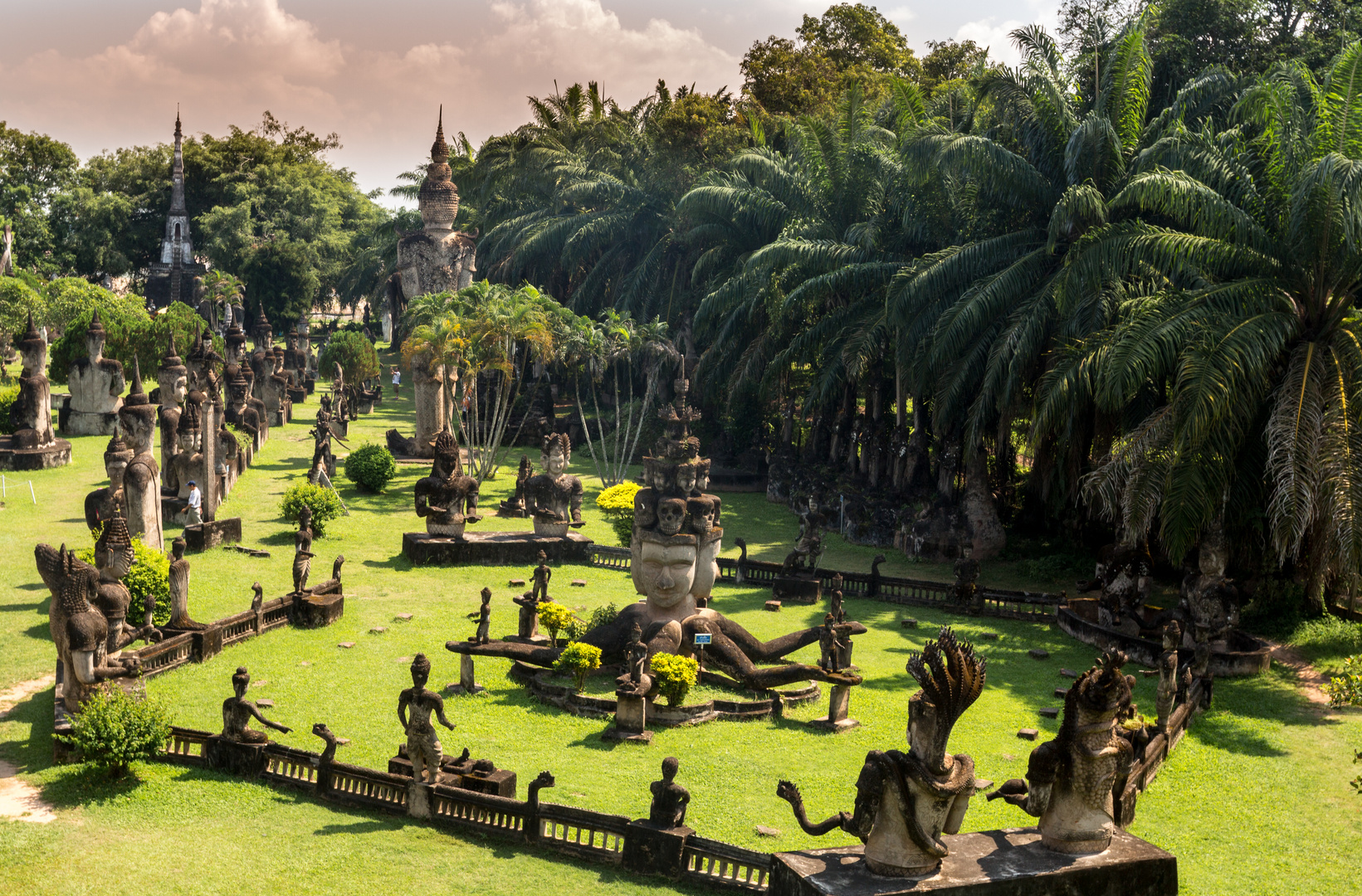 Buddha Park in Vientiane