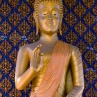 Buddha shows the vitarka mudra