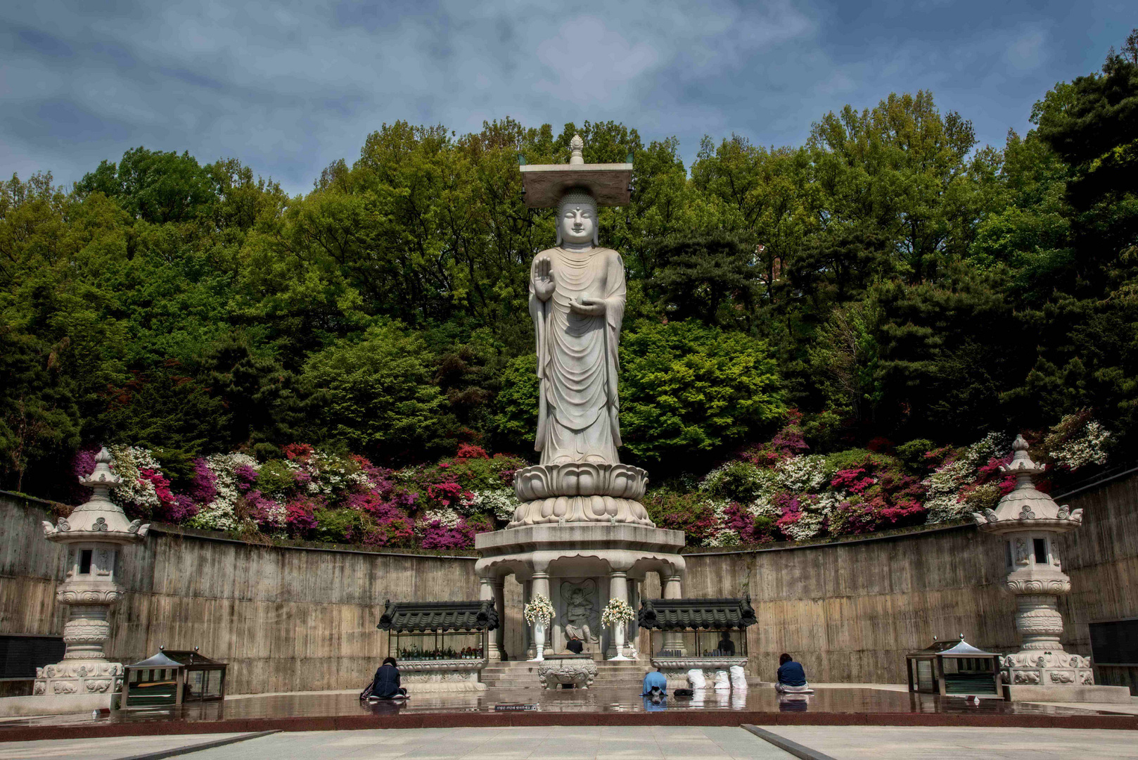 Buddha Statue im Bongeunsa Tempel in Seoul Foto & Bild asia, east