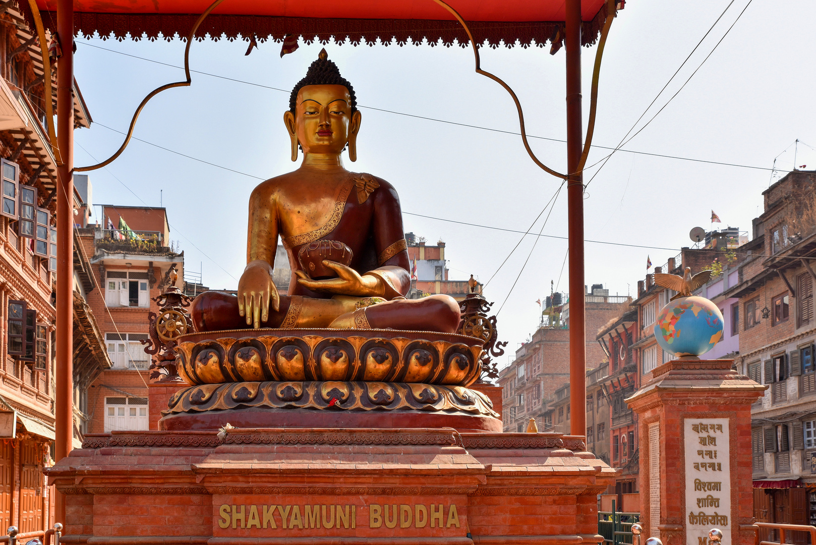 Buddha-Statue in Patan