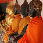 Buddha Statuen in der Wat Pho Temeplanlage