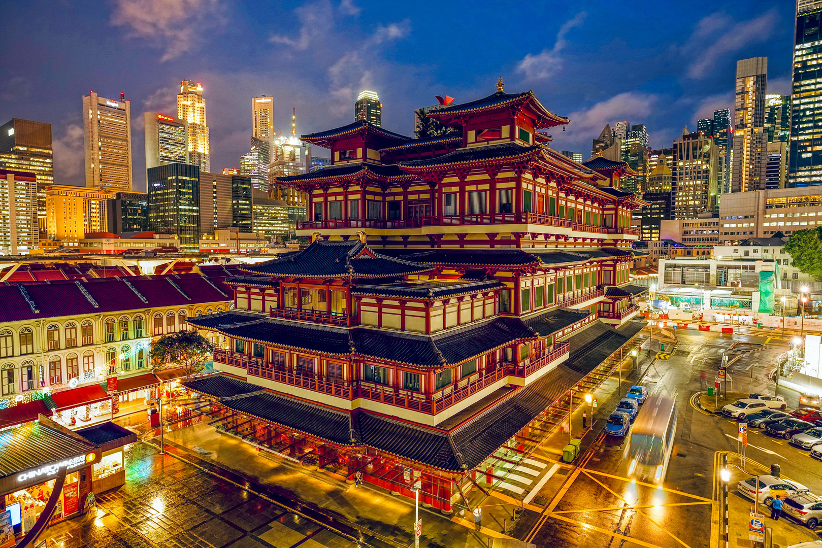 Buddha Tooth Relic Temple, Singapur