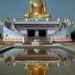 Buddha watching in Wat Laem Suwannaram